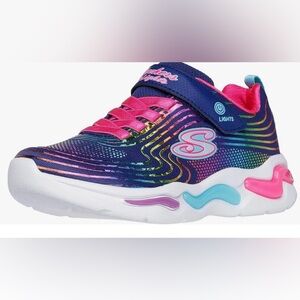 Skechers Kids' Wavy Beams Sneaker Size 7 Toddler